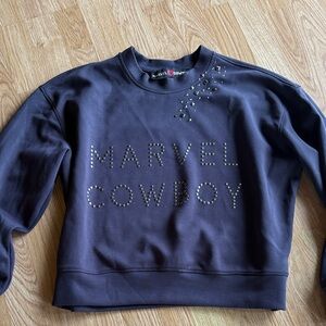 Rodeo Quincy Marvel Cowboy dark blue Sweatshirt